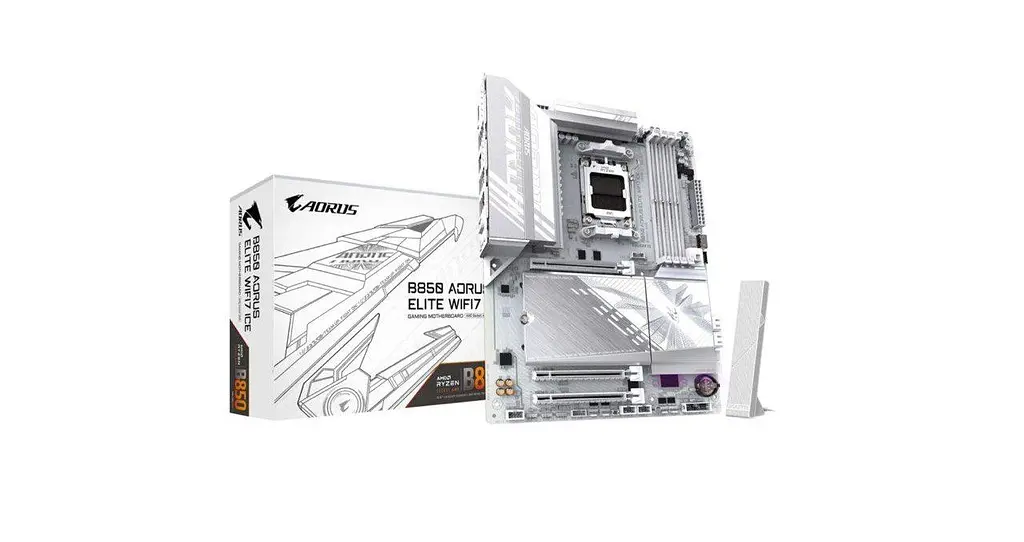 Материнская плата Gigabyte B850 AORUS ELITE WIFI7 ICE - фото 5