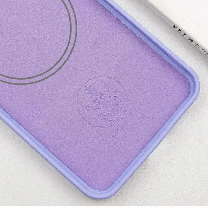 Чохол Silicone Cover Lakshmi Full Camera (AA) with Magnetic Fit для Google Pixel 7 Бузковий / Dasheen - фото 3