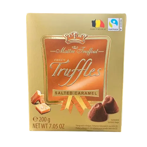 Конфеты MAITRE TRUFFOUT Трюфель Соленая Карамель, 200 г