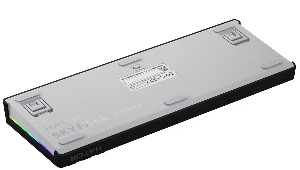 Клавіатура HATOR Skyfall 65 MAG ULTIMA 8K Wireless EU Black White (HTK3860EU) - фото 6