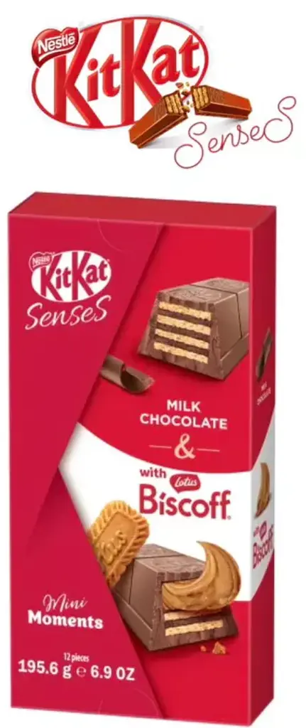 Батончики KitKat Mini Moments with Lotus Biscoff 195.6 г - фото 6