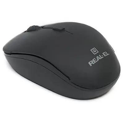 Компьютерная мышка Real-El (RM-301 black) - фото 3