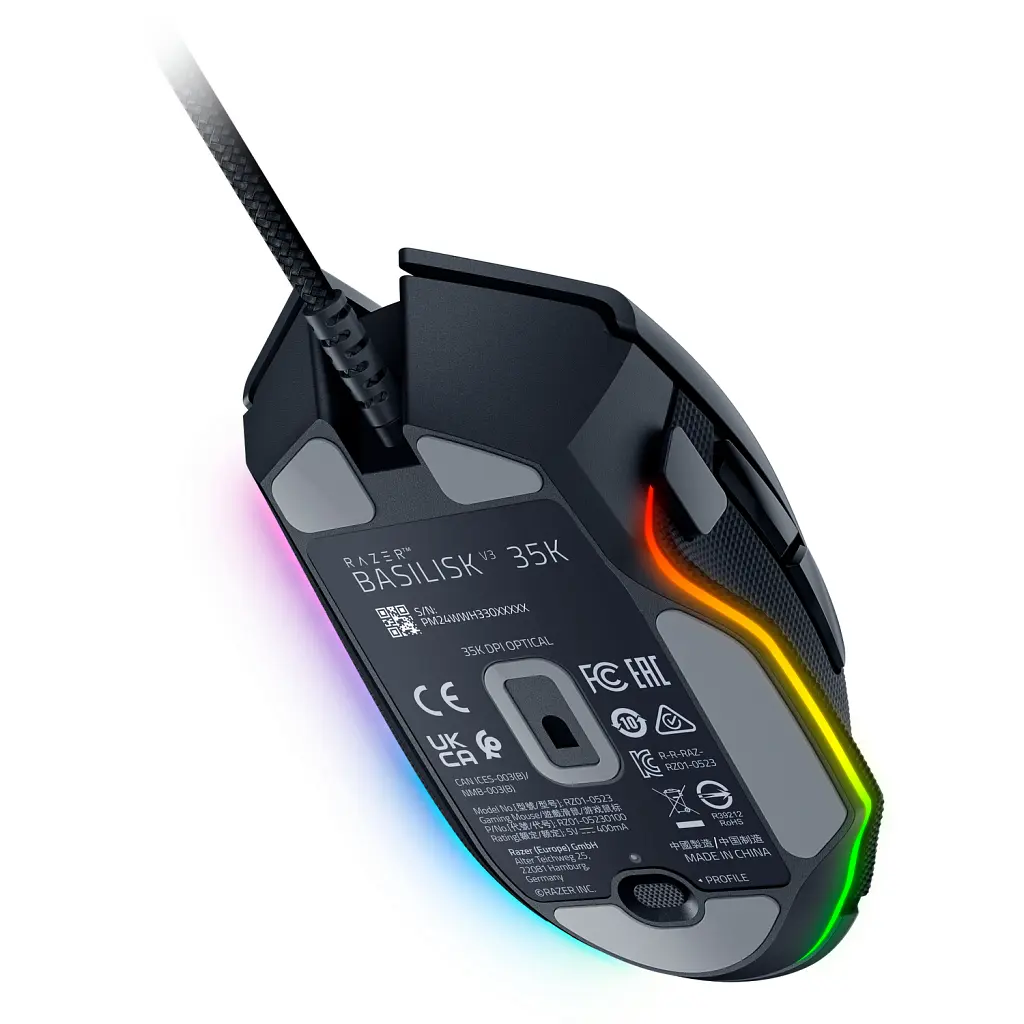 Мышка Razer Basilisk V3 35K USB Black (RZ01-05230100-R3M1) - фото 5
