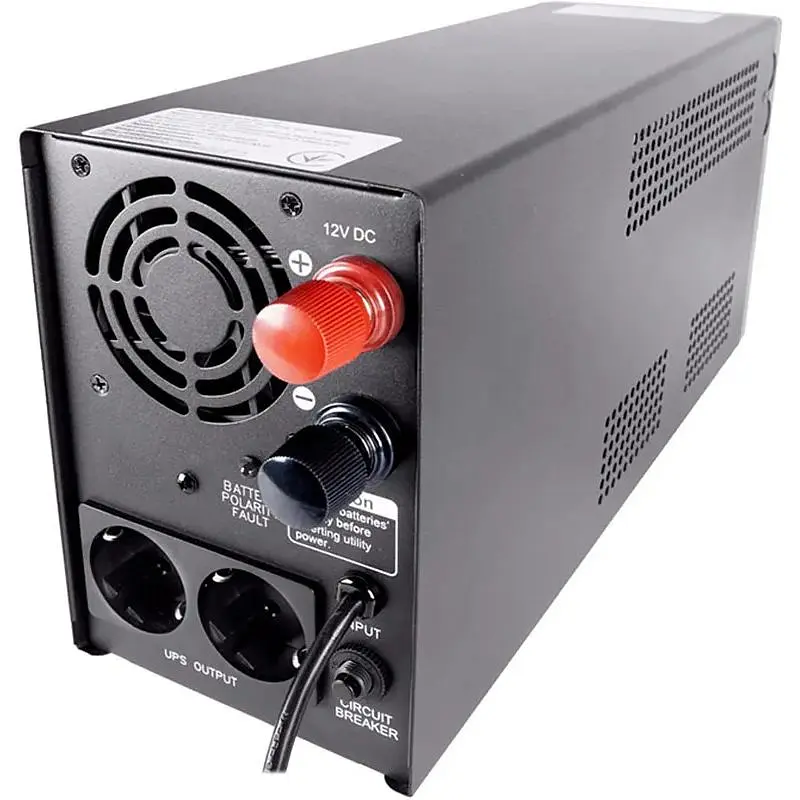ДБЖ Powercom NF-800AP LCD ІНВЕРТОР 800VA/480W 2 х EURO (Schuko), AVR, USB - фото 5