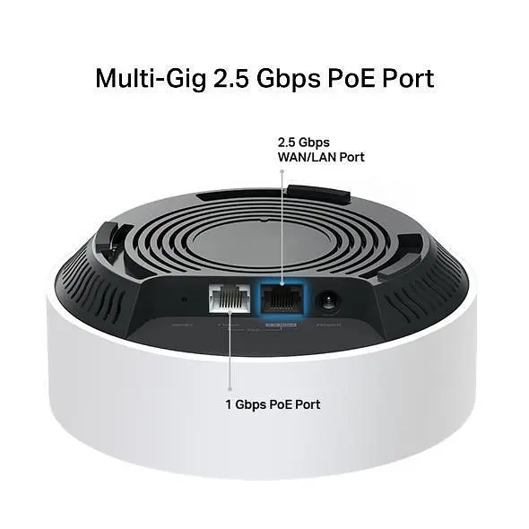 Домашня Mesh Wi-Fi система (2 шт у комплекті), Deco X50-PoE(2-pack) TP-LINK - фото 4