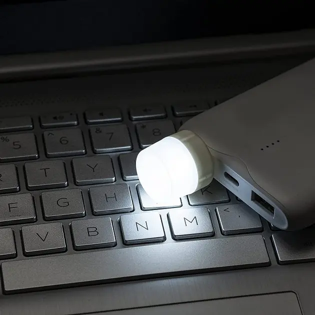 Світлячок LED лампочка нічник Світлодіодний USB світильник підсвічування UKC - фото 3