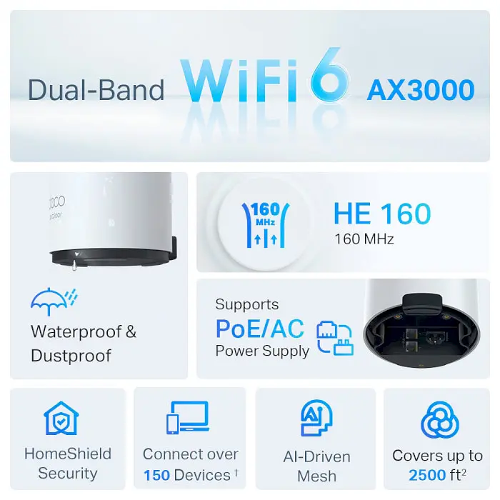 Маршрутизатор TP-Link Deco X50 Outdoor 1-pack - фото 5