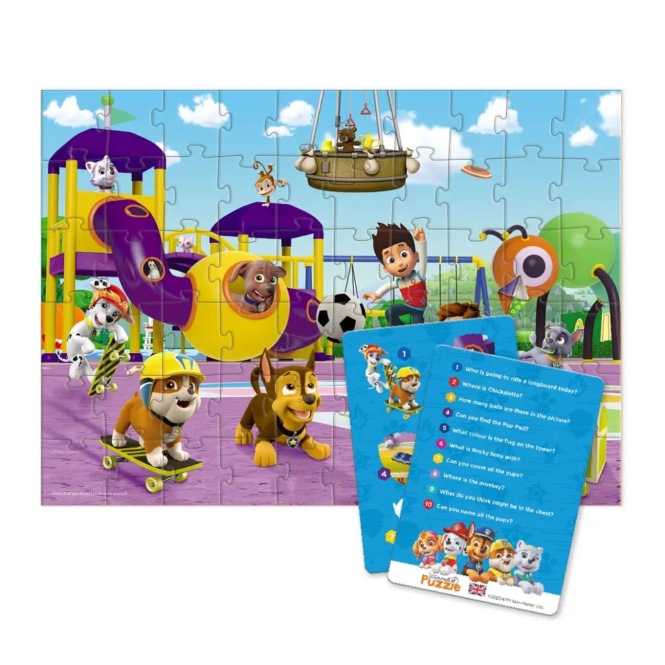 Дитячий пазл "Paw Patrol: На прогулянці" DoDo Toys 200453, 60 елементів - фото 3