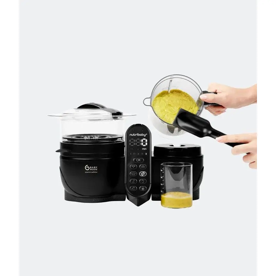 Блендер-пароварка Babymoov Nutribaby + XL Black (A001140) - фото 12