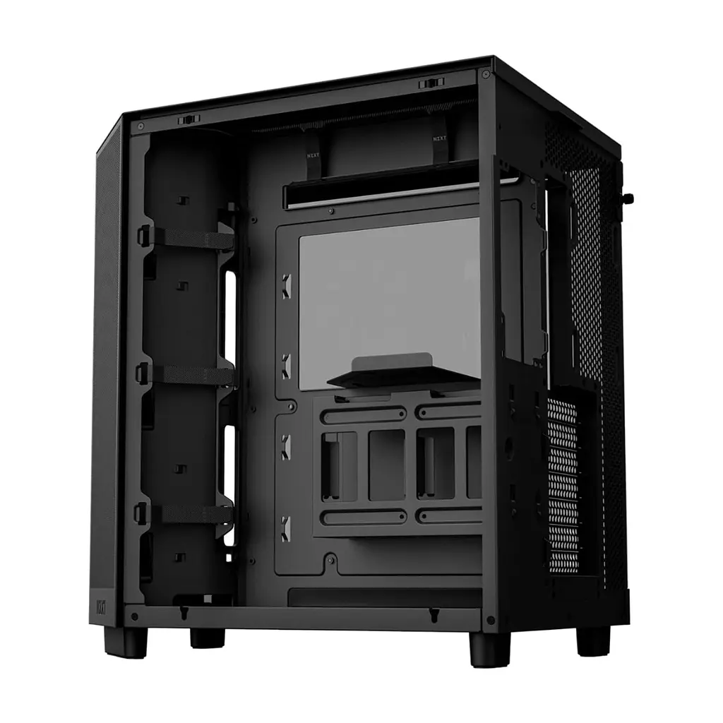 Корпус для ПК NZXT H6 Flow All Black (CC-H61FB-01) - фото 3