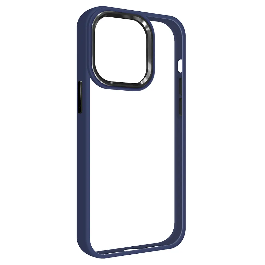 Чехол для Apple iPhone 13 Pro, Unit, синий, прозрачный противоударный чехол-накладка из TPU и поликарбоната (PC), с защитными бортиками, защита всего корпуса от ударов и царапин, ArmorStandart (ARM62492) - фото 2