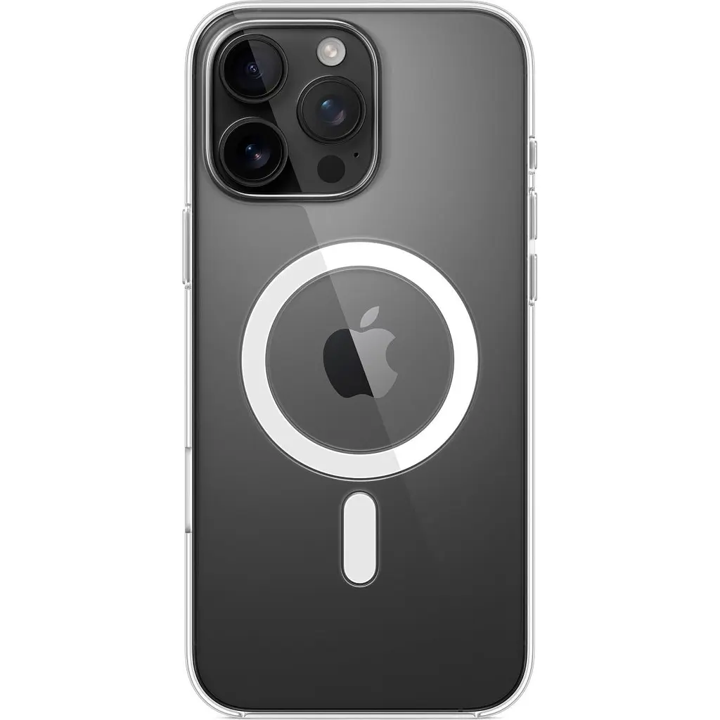 Чохол Clear Case with MagSafe для Apple iPhone 16 Pro Max Transparent AAA [115935] - фото 4