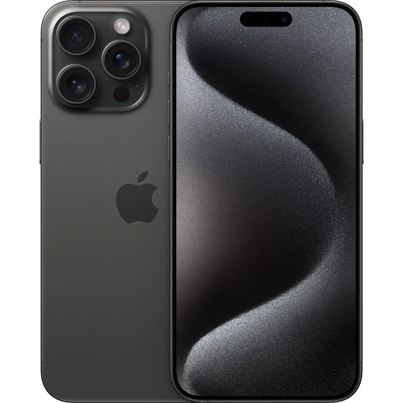 Мобільний телефон Apple iPhone 15 Pro Max 256GB Black Titanium Refurbished (2523511918)