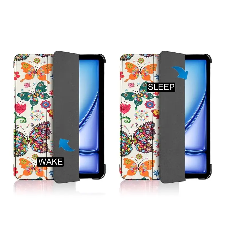 Чохол-книжка BeCover Smart Case для Apple iPad Air 11" M2/M3 (2024/2025) Butterfly (711599) - фото 6