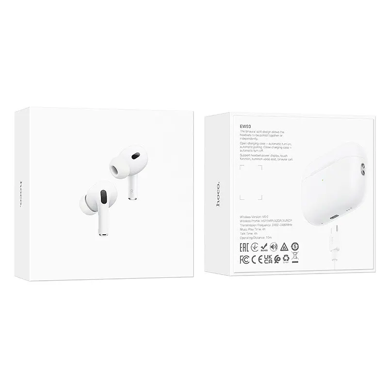 Бездротові навушники HOCO EW93 True wireless stereo headset Білий - фото 2