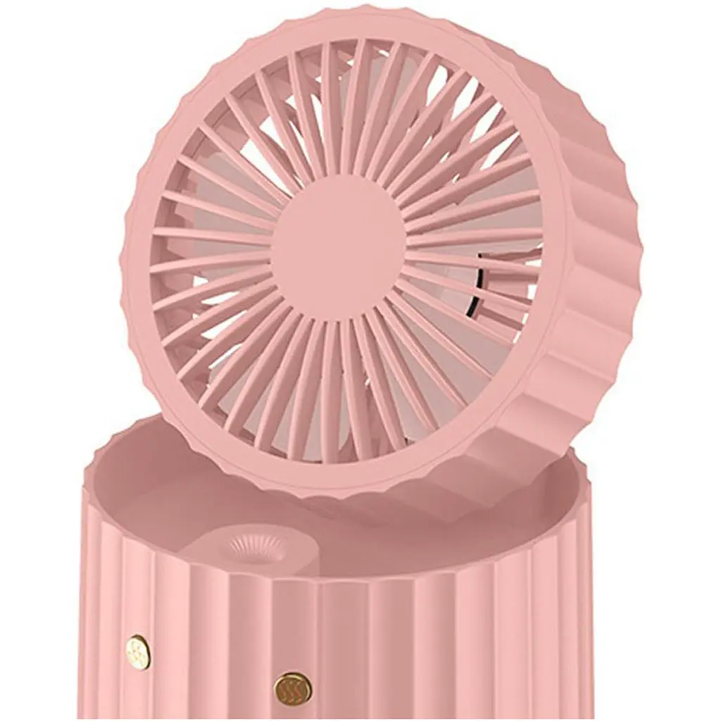 Портативний вентилятор Epik Rapid Cooling 3in1 Pink [137272] - фото 2