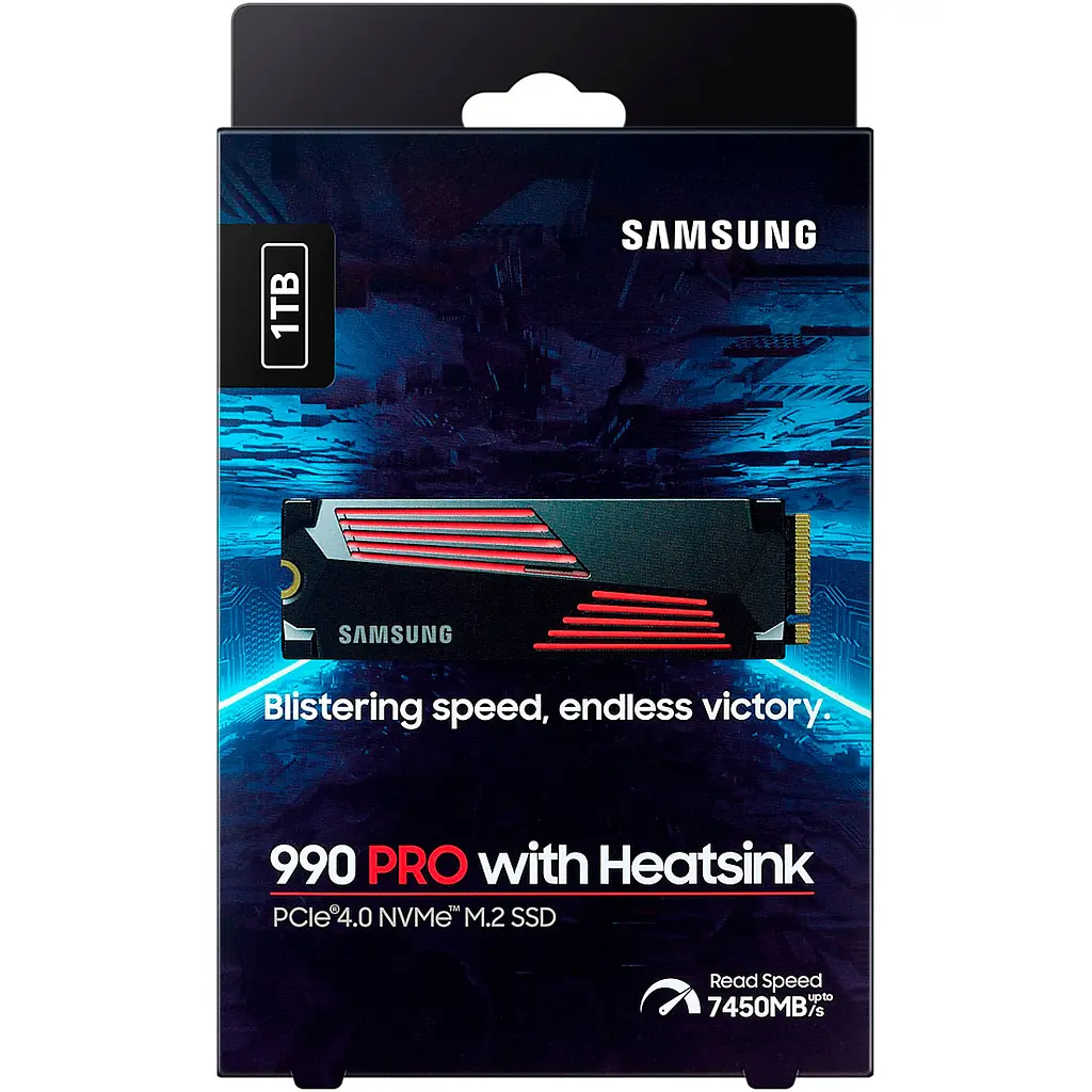 SSD накопичувач Samsung 990 PRO with Heatsink 1 TB [MZ-V9P1T0CW] [100624] - фото 6