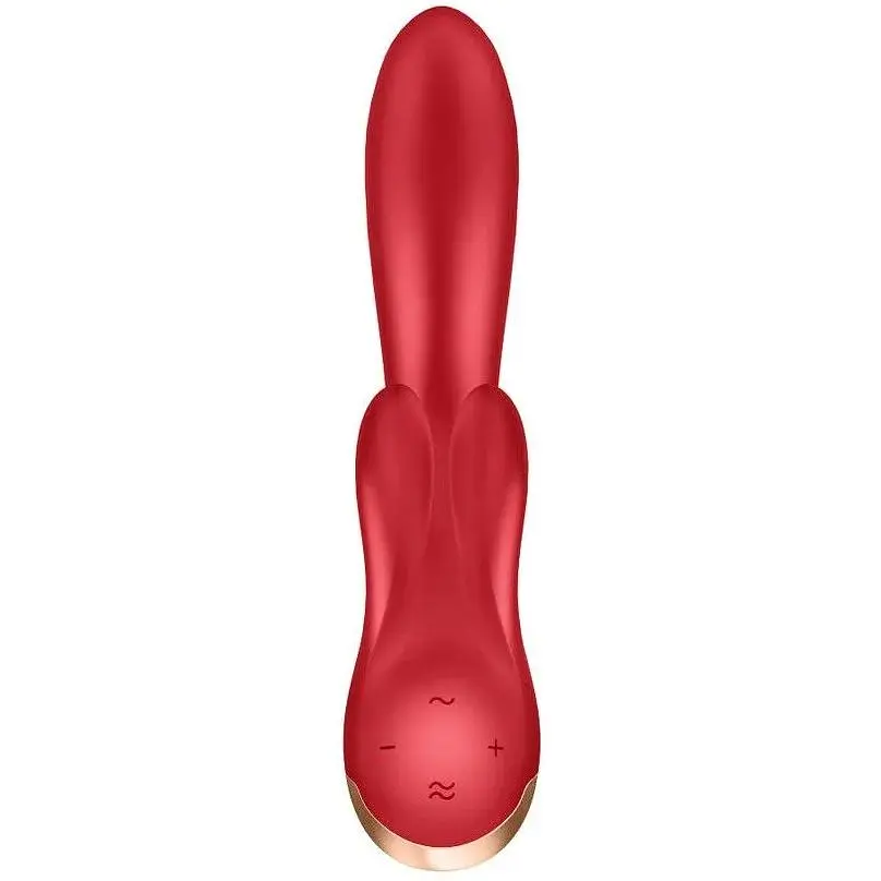 Смарт вибратор кролик с двойным отростком Satisfyer Double Flex - фото 2