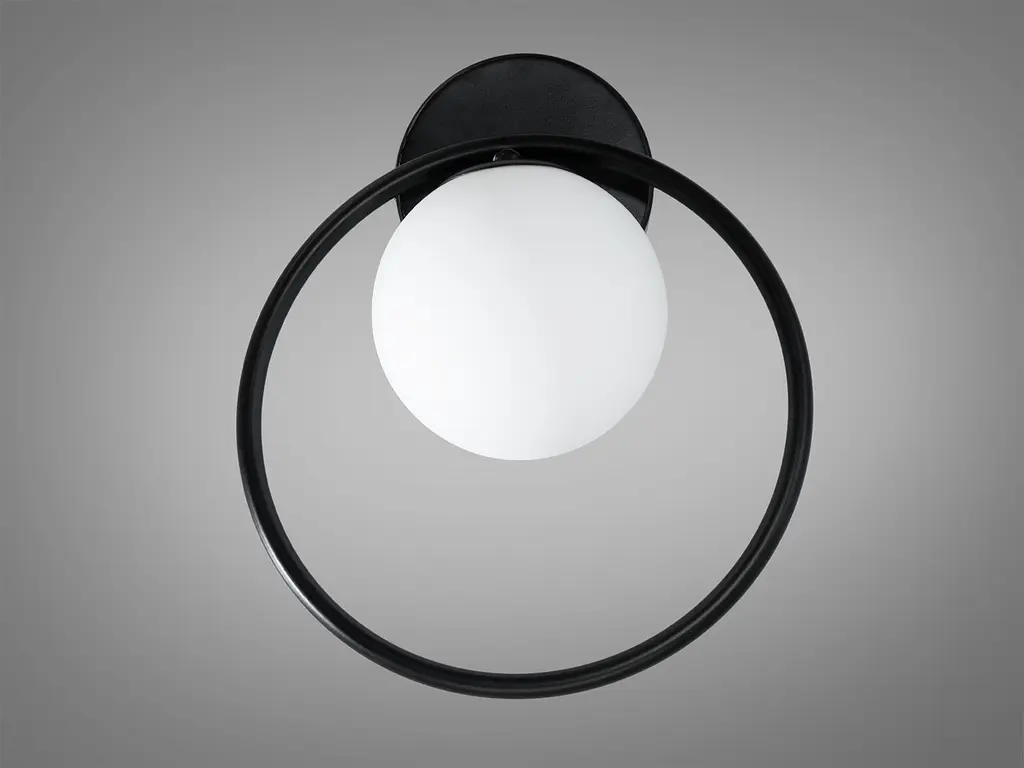 Бра настенное Diasha LQ7062/1W BK 25 см G9 максимальная мощность 20W черный минималистичный стиль лофт - фото 2