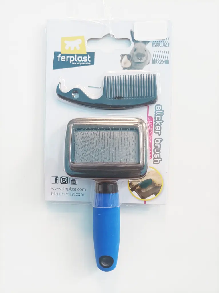 Щітка для маленьких тварин Ferplast GRO 4955 12x6x3 см 84955025 - фото 2