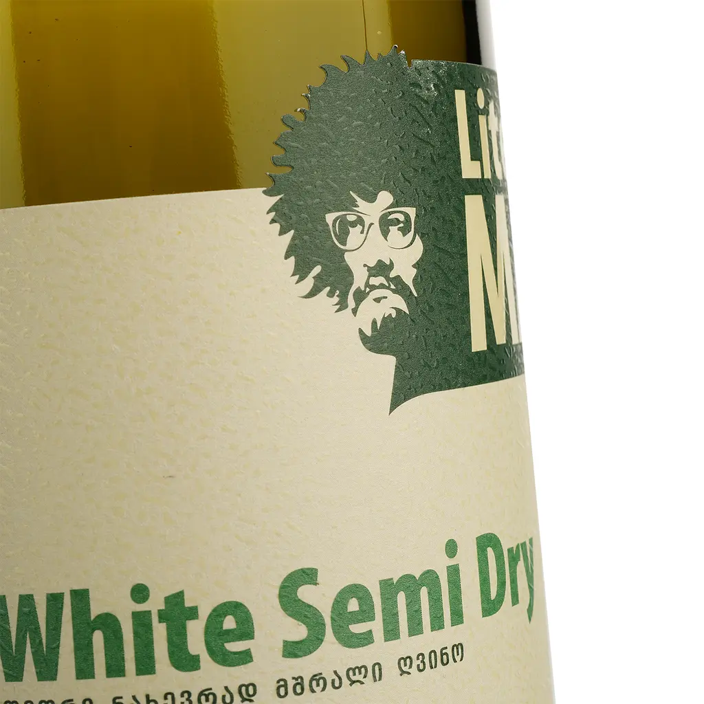 Вино Liter MAN White біле напівсухе 1 л - фото 3