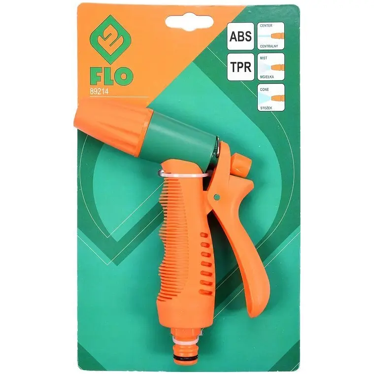 Зрошувач-пістолет Flo 3 режима 1/2" (89214) - фото 2