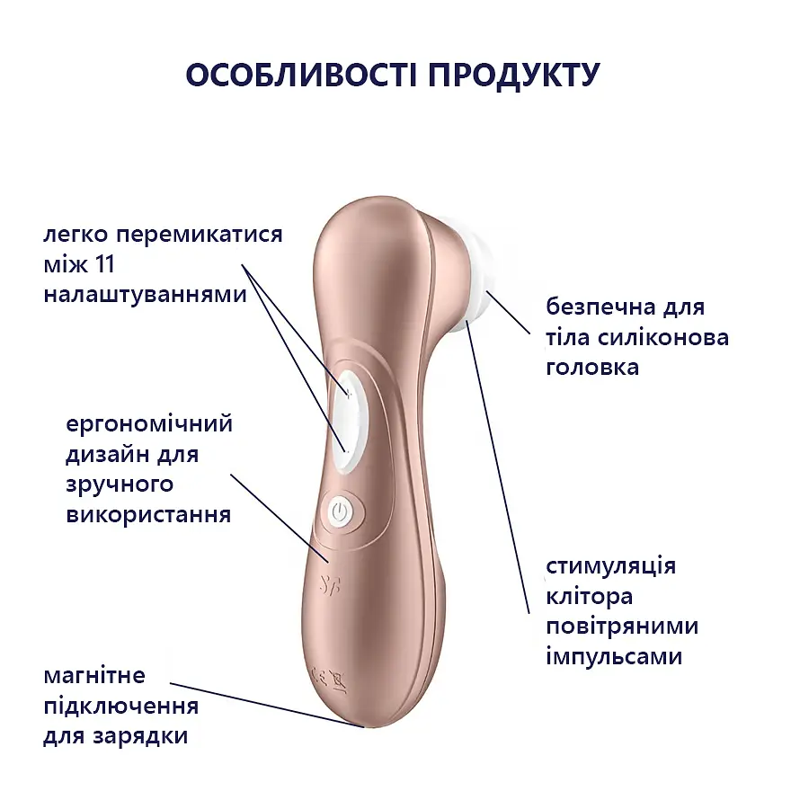 Стимулятор Satisfyer PRO2 NG Вакуумний клітора - фото 3