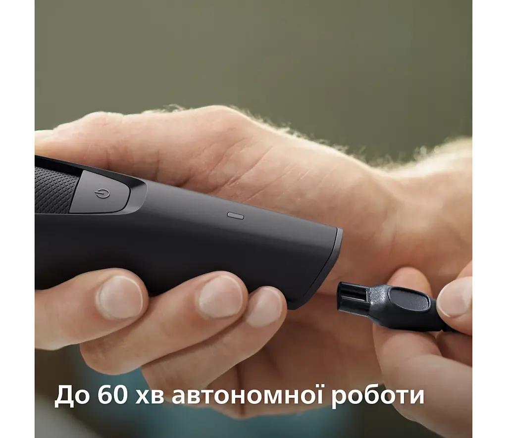Тример для бороди Philips Series 3000 чорний (BT3234/15) - фото 9