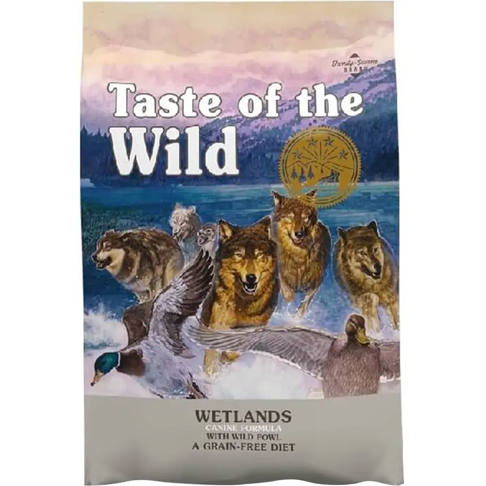 Сухий корм для собак Taste of the Wild Wetlands Canine Formula з качкою та перепілкою 12.2 кг 9747-HT60