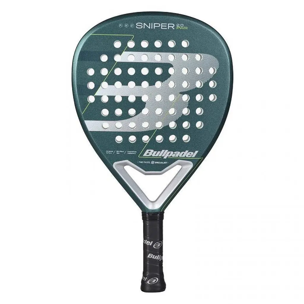 Ракетка для падел тенісу BULLPADEL SNIPER 2.0 POWER LIGHT BLUE 2026