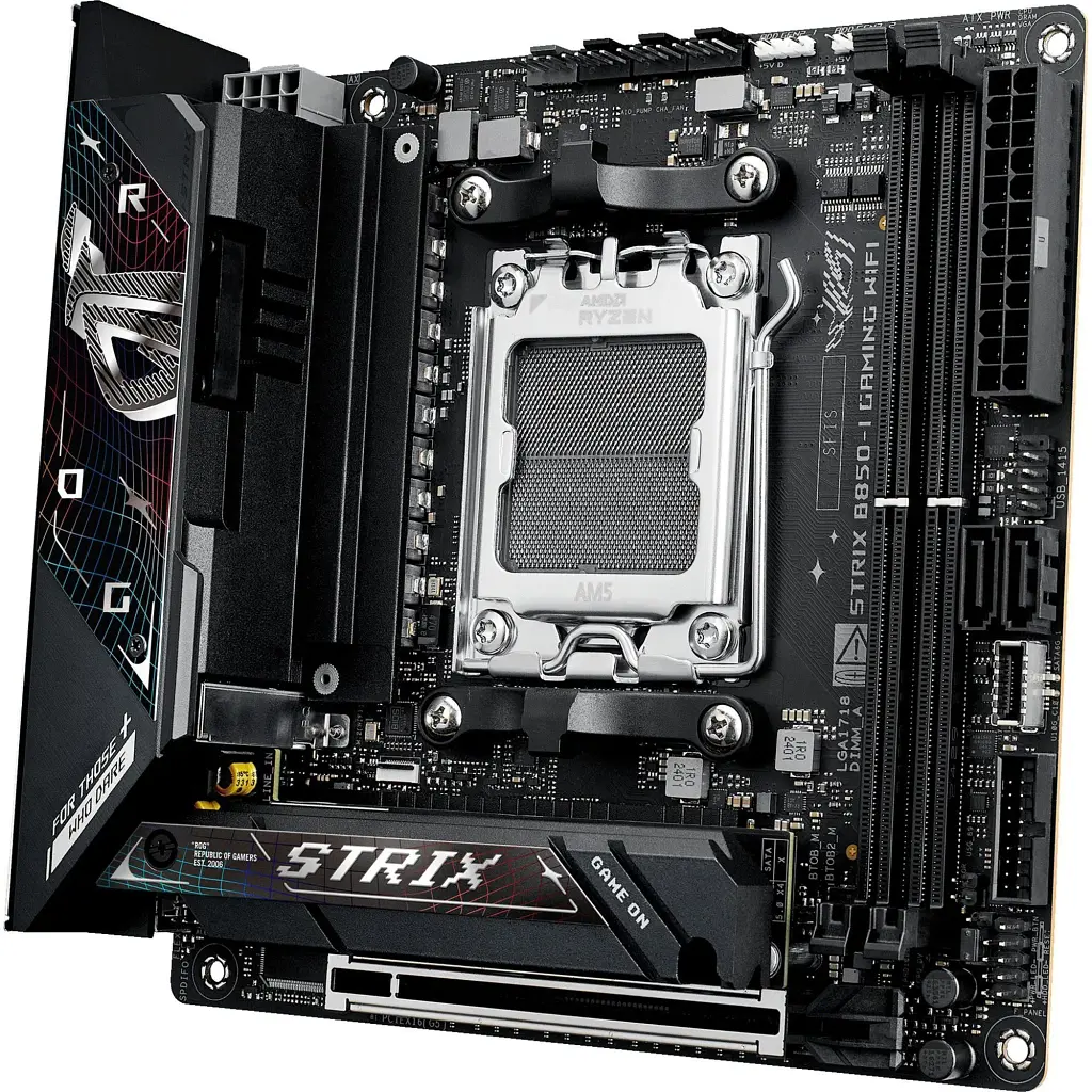 Материнська плата Asus ROG Strix B850-I Gaming WIFI (90MB1K30-M0EAY0) [145585] - фото 4