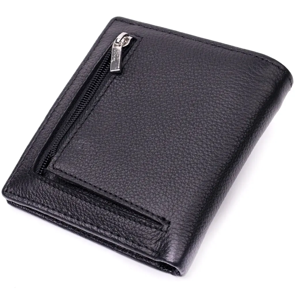 Жіночий гаманець в класичному чорному кольорі ST Leather 19466 чорний - фото 6
