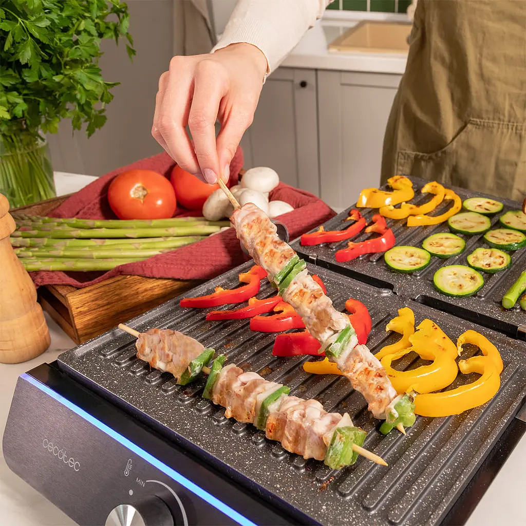 Гриль электрический CECOTEC Rock&nGrill Blaze Neon - фото 10