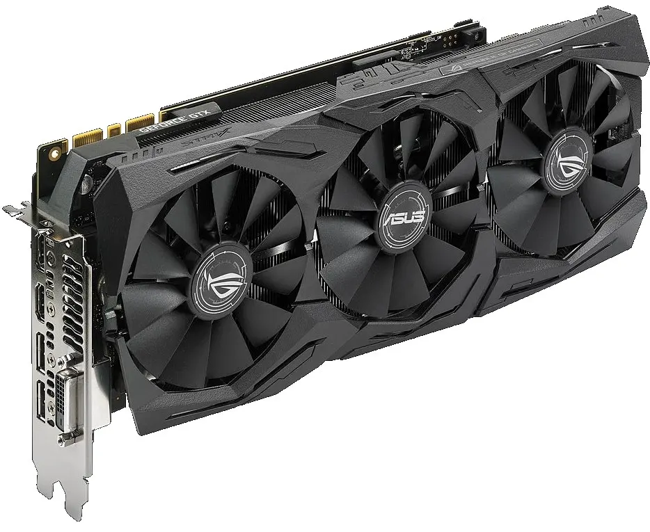 Відеокарта ASUS GTX 1080Ti 11Gb Strix (ROG-STRIX-GTX1080TI-11G-GAMING) (GDDR5X, 352 bit, PCI-E 3.0 x16) Б/в - фото 4