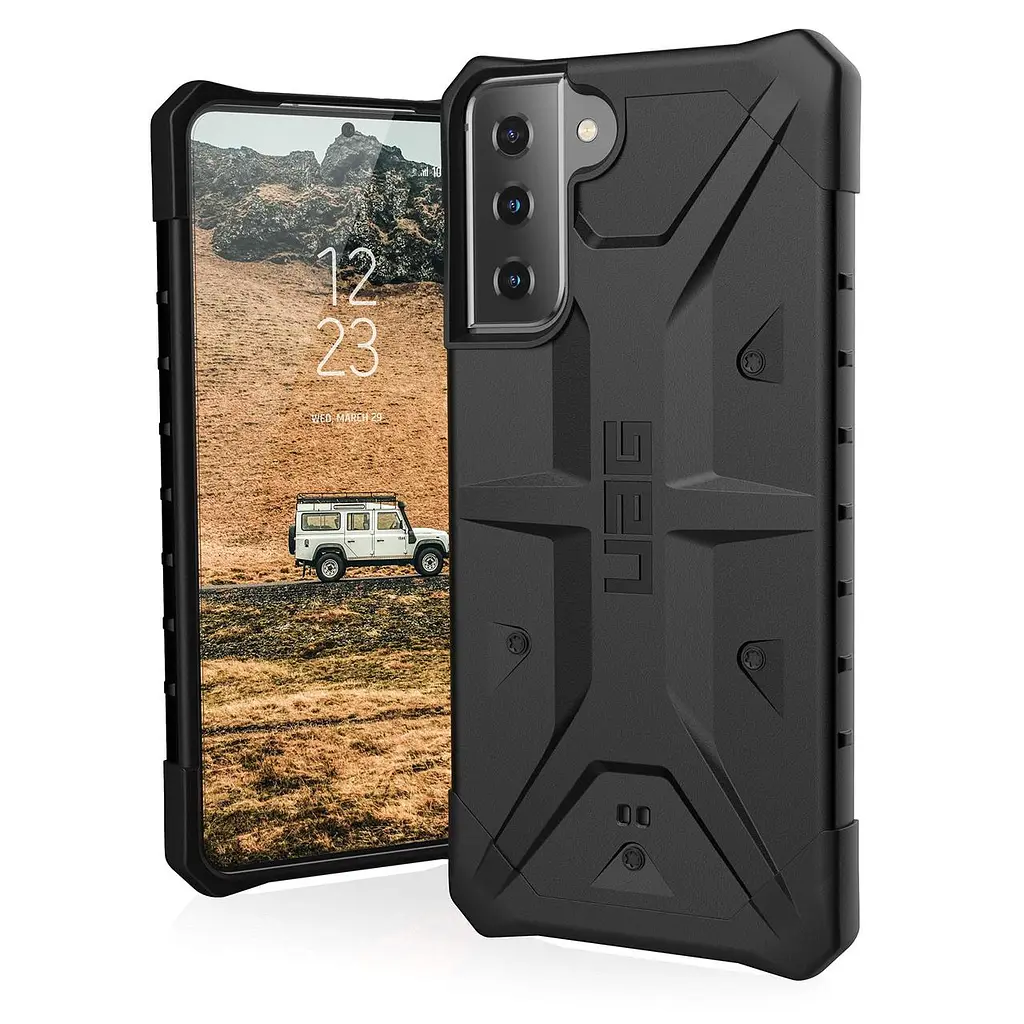 Чохол оригінальний протиударний UAG Pathfinder Original (212827114040) Samsung Galaxy S21 Plus (6.7") Black - фото 9
