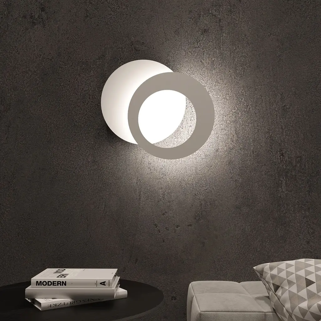 Настенный светильник MJ-Light ECLIPSE 5W 3000K WH 13004 - фото 3