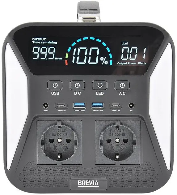 Зарядная станция портативная brevia 300W NCA 30300PS - фото 2