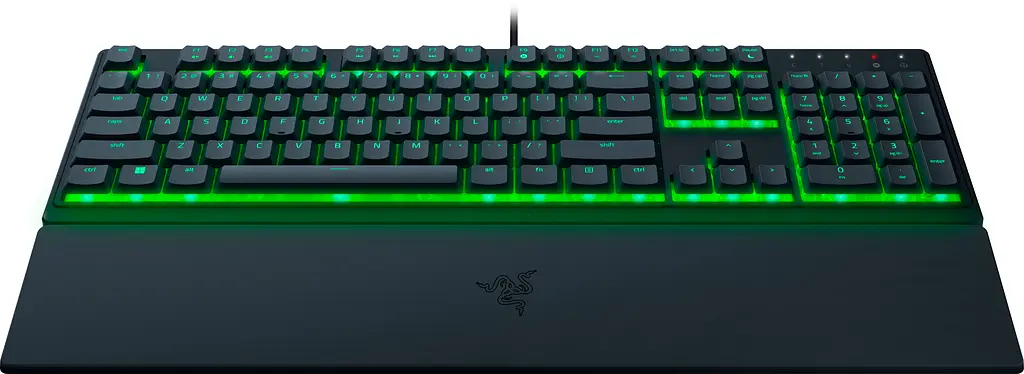 Клавіатура мембранна Ornata V3 X 104key, USB-A, EN/UK, RGB, чорний Razer teh0013857 - фото 9