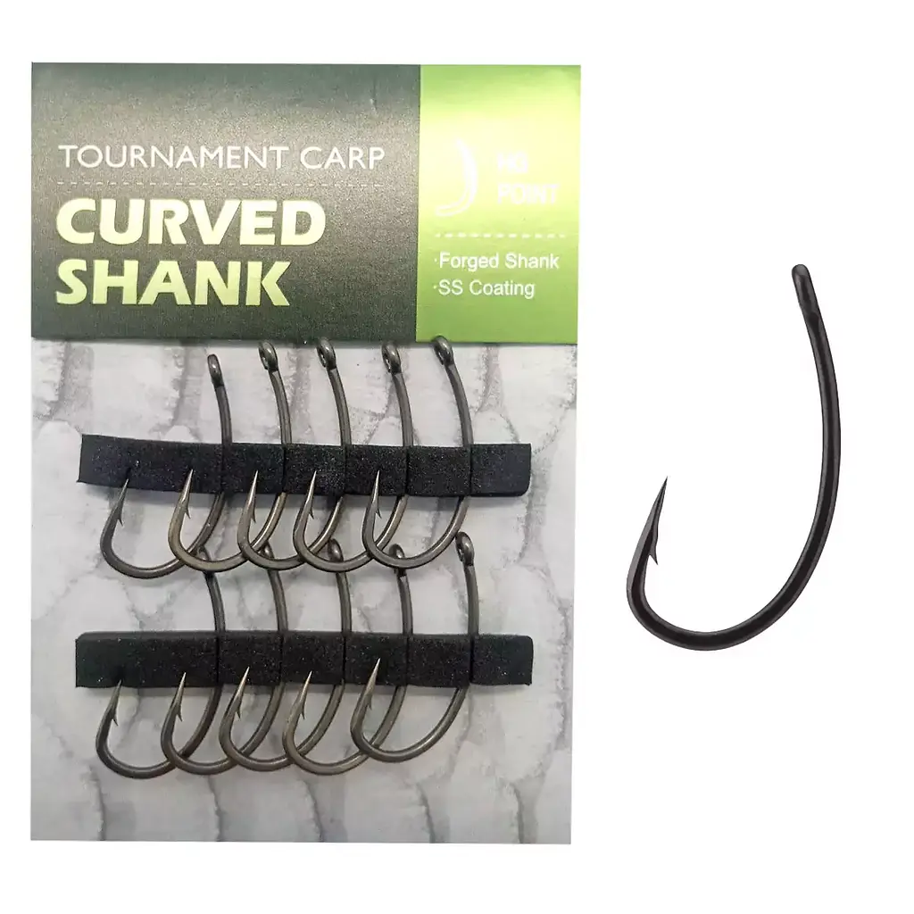 Гачок BKK Curved Shank 6, 10 шт. (1102-A-BC-0231) - фото 2