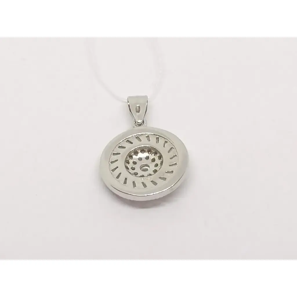 Срібна підвіска Подіум з фіанітами. GP1341 - фото 4