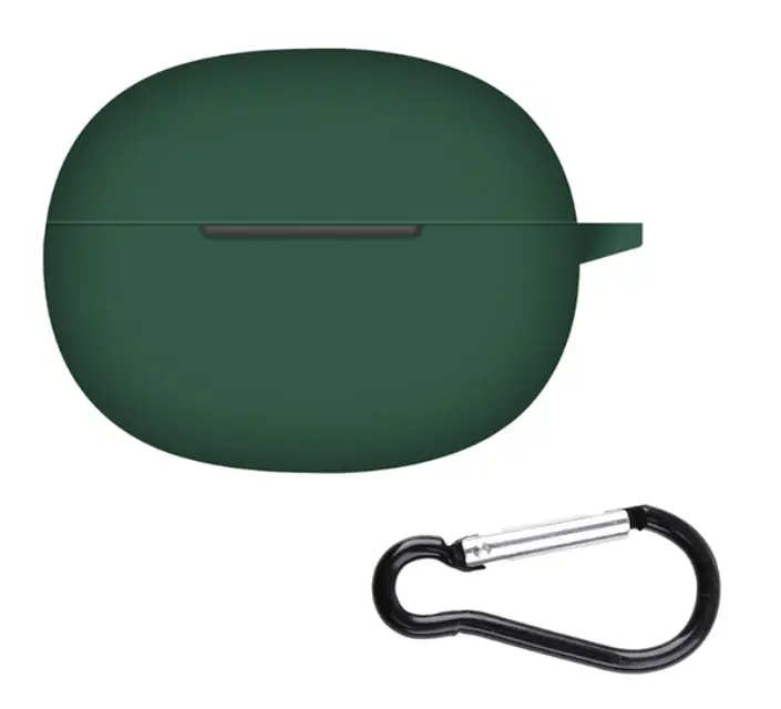 Чохол-накладка DK Realme Buds T110 | Silicone Candy Friendly з карабіном (016038) (green) - фото 3