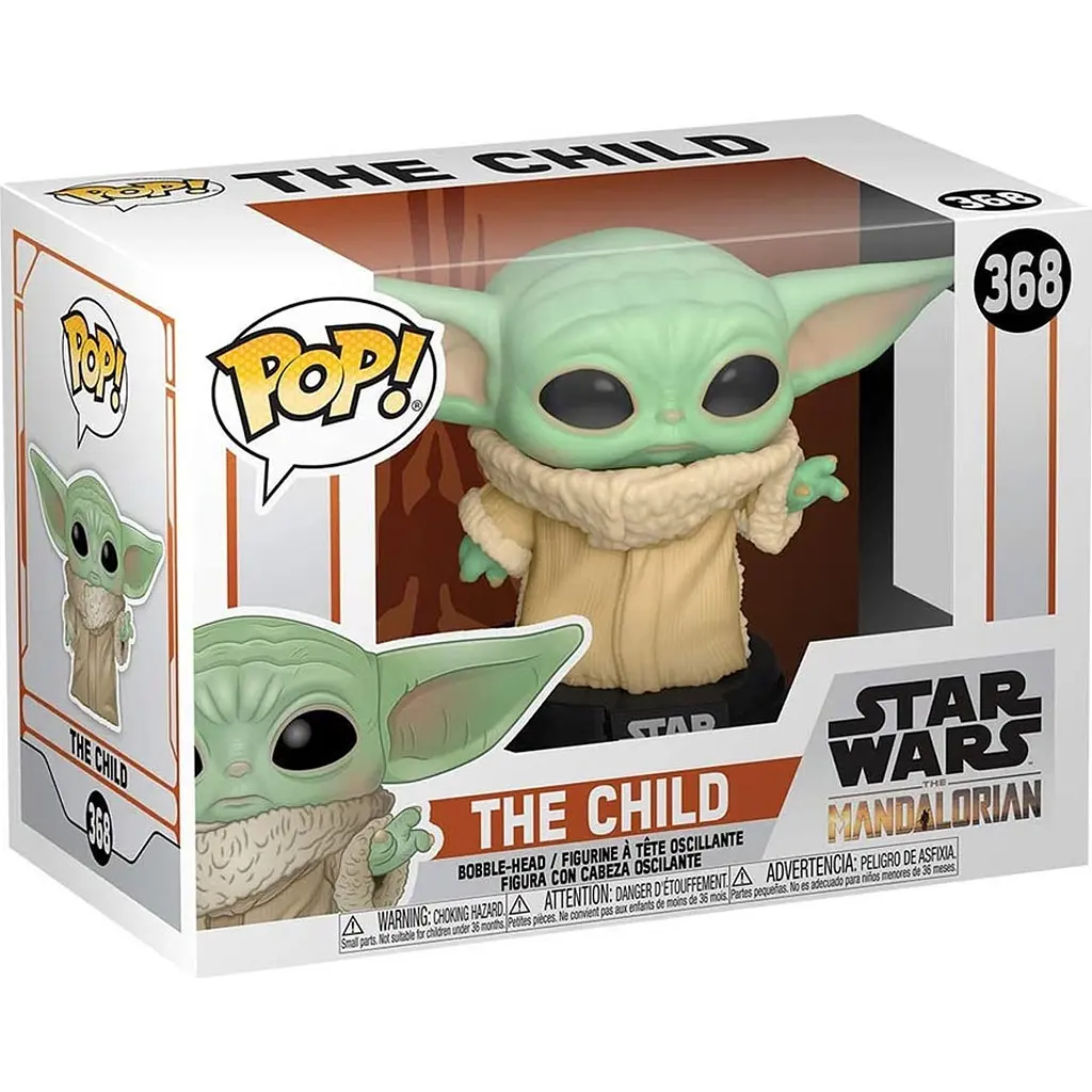 Фігурка Funko Pop! Star Wars the Mandalorian: Малюк 9.6см (48740) [118019] - фото 4