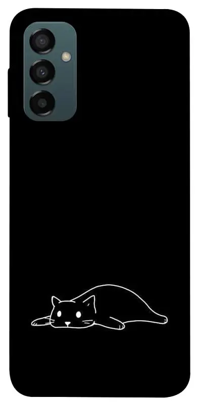 TPU чохол Demsky Lazy cat для Samsung Galaxy M34 5G