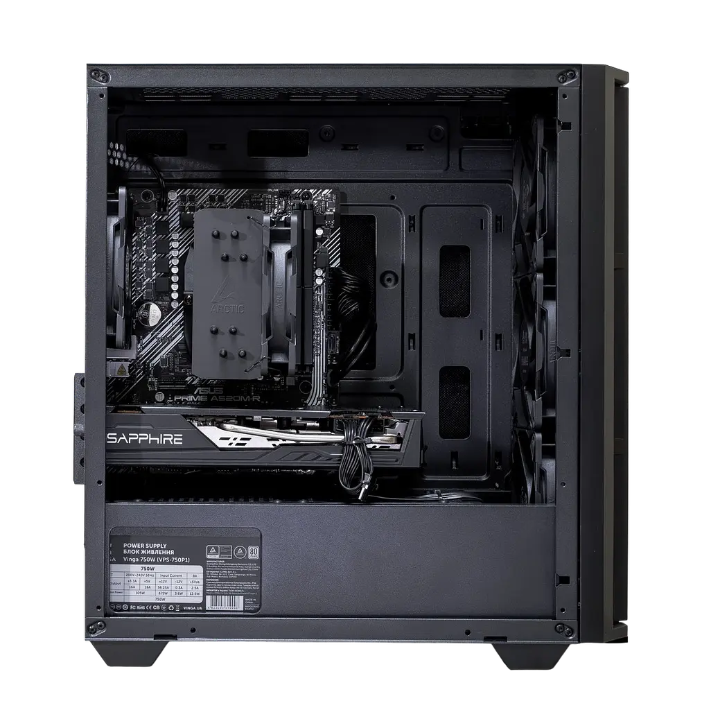Игровой ПК Tera Silent Lenitus NA5700X (RX 5700 XT 8GB/Ryzen 5 5500/16GB DDR4/SSD 512GB) - фото 3