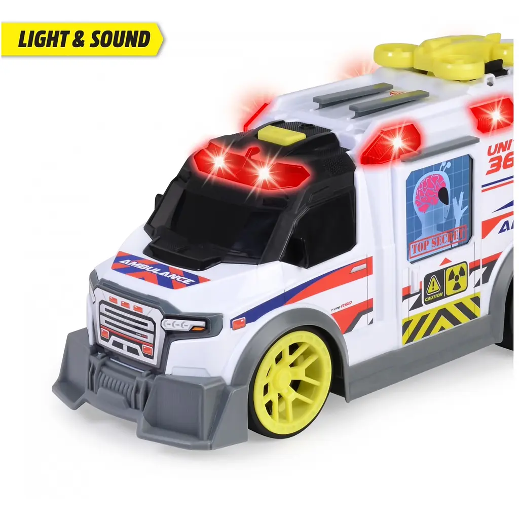 Швидка допомога Dickie Toys з аксесуарами зі звуковими та світловими ефектами 41 см (3307003) - фото 3