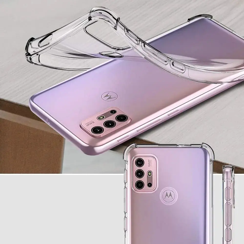 Панель BeCover Anti-Shock для Motorola Moto G10 / G30 Clear (706675) - фото 2