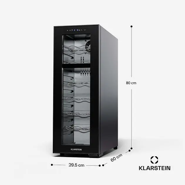 Винный холодильник Klarstein Shiraz 18 Duo (10045297) - фото 6