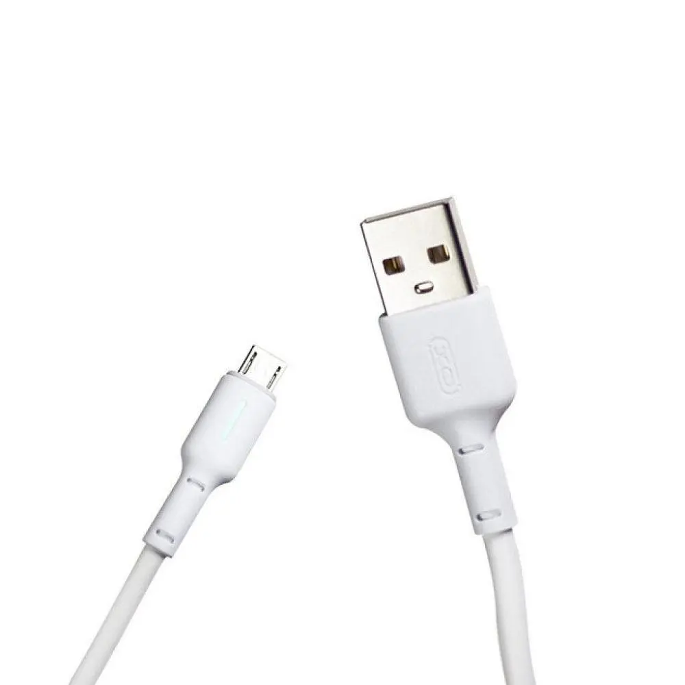 Кабель XO NB112 USB - micro USB (M/M), 1 м, White (NB112-M-WH) - фото 2