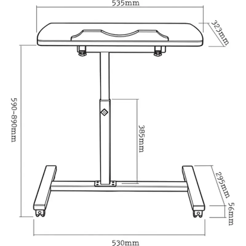 Комп'ютерний стіл ITechMount для ноутбука TS-9 (TS-9) - фото 7