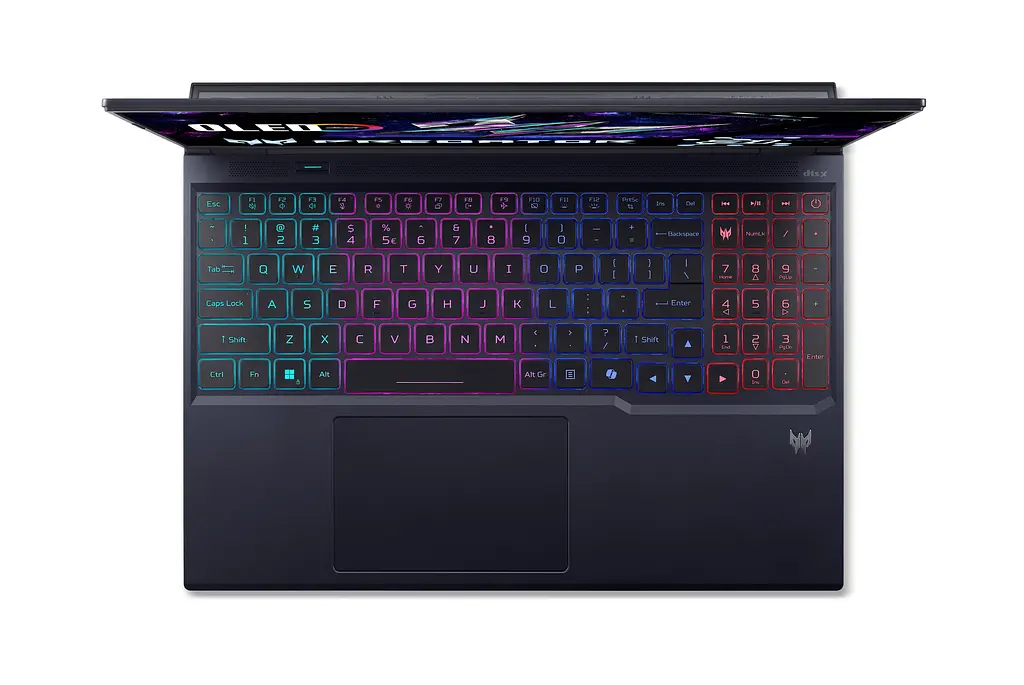 Ноутбук Acer Predator Helios Neo 16 PHN16-73 16" WQXGA IPS Intel U9-275HX 32GB F1TB NVD5060-8 Lin чорний - фото 4